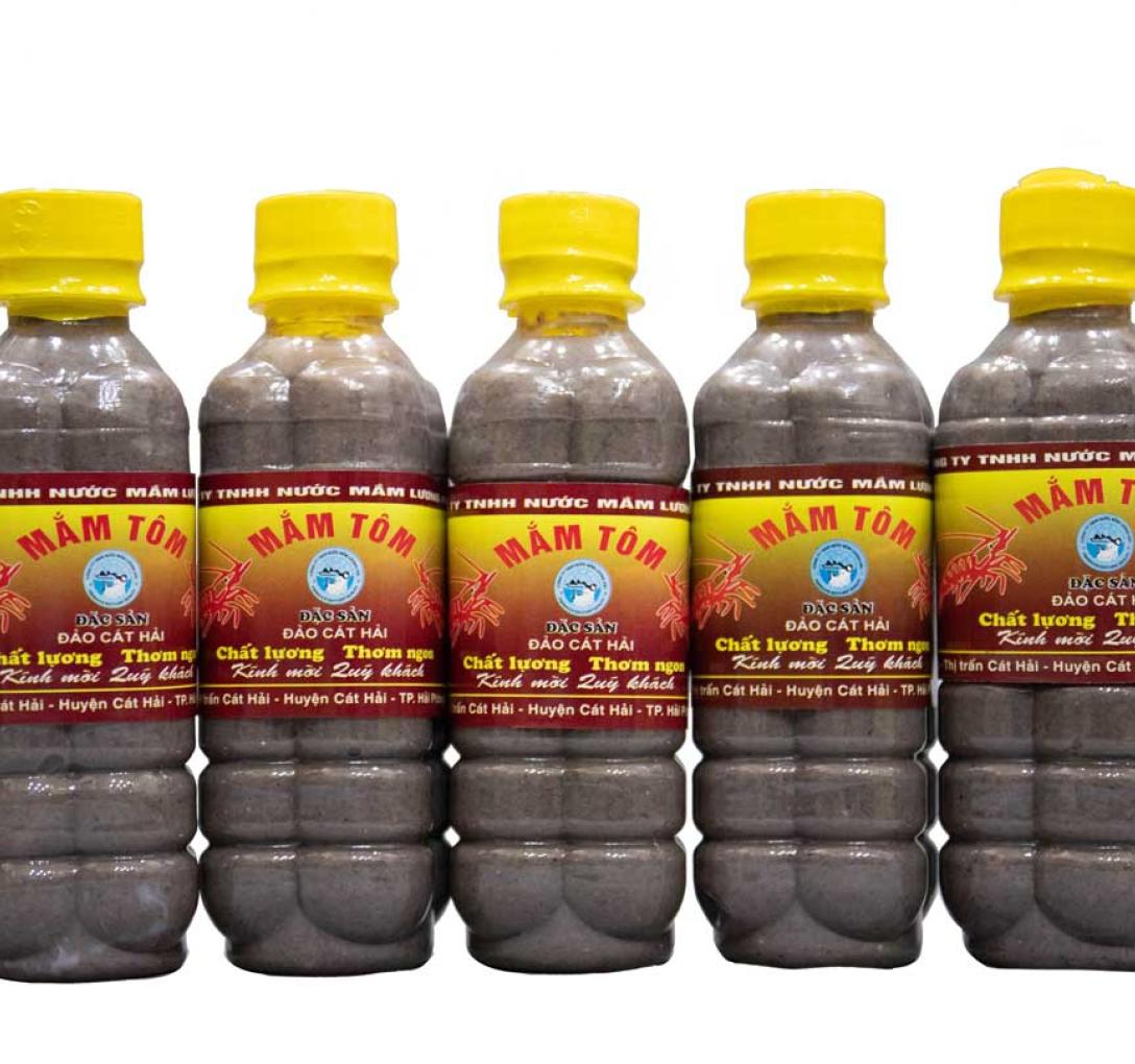 Mắm tôm lỏng chai 500ml