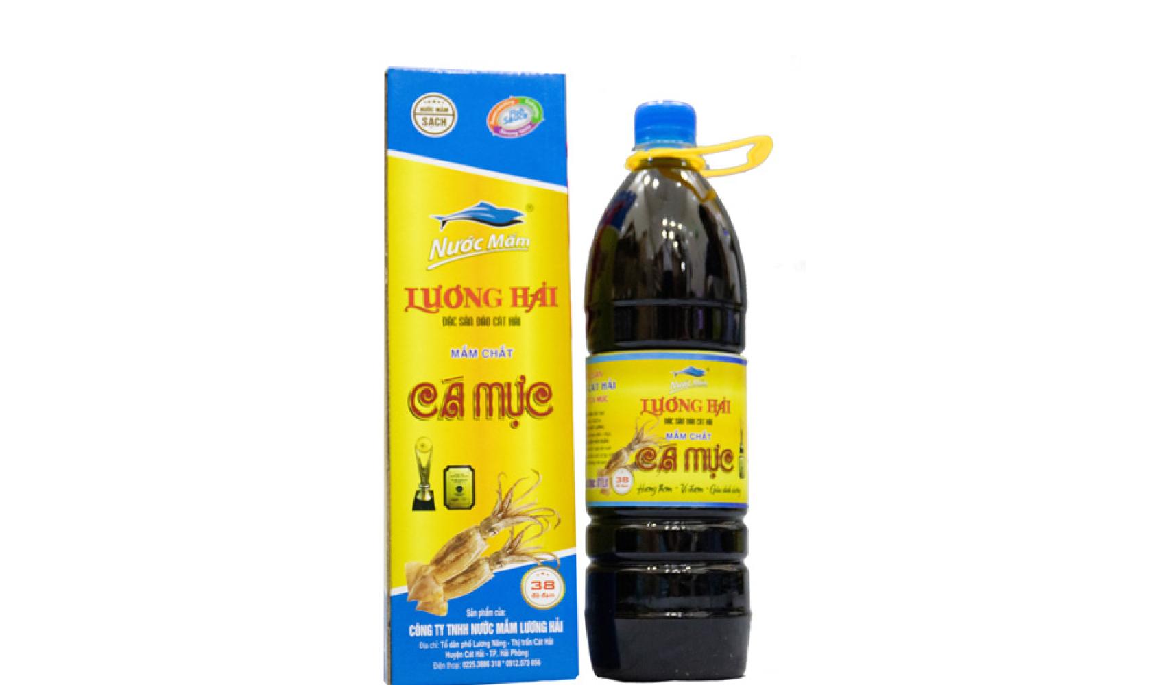 Nước mắm Mực chai 1 lít